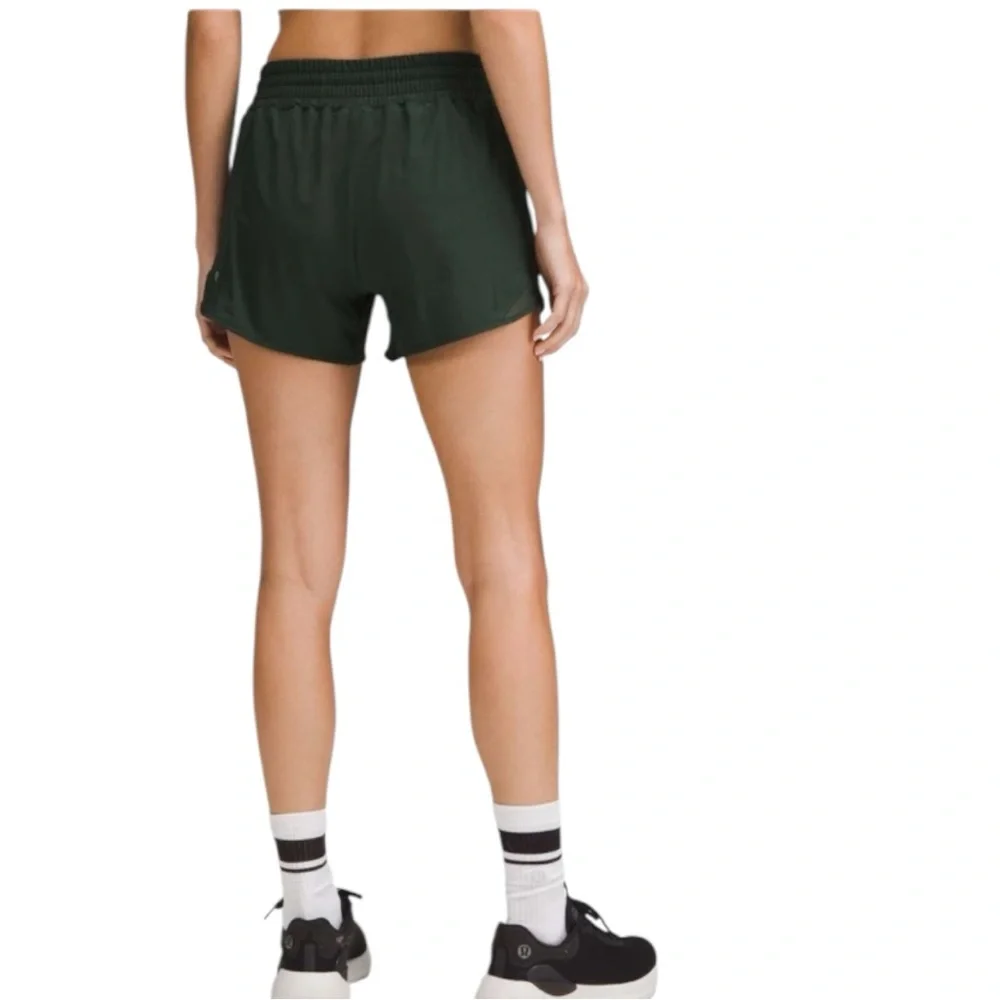 lululemon athletica Women's Dark Green Athletic Shorts